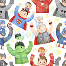 Load image into Gallery viewer, Super dad seamless pattern
