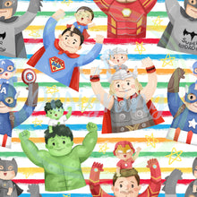 Load image into Gallery viewer, Super dad seamless pattern
