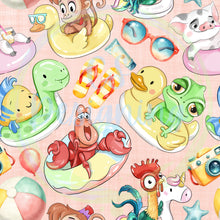 Load image into Gallery viewer, Sidekicks Summer seamless pattern