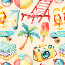 Load image into Gallery viewer, Summer Party seamless pattern