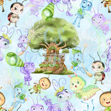 Load image into Gallery viewer, Bugs seamless pattern