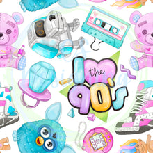 Load image into Gallery viewer, 90s seamless pattern