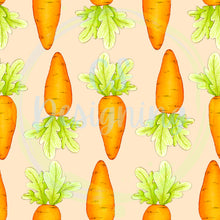 Load image into Gallery viewer, Carrot seamless pattern