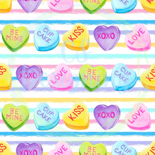 Load image into Gallery viewer, Heart candy seamless pattern