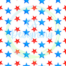 Load image into Gallery viewer, Stars seamless pattern