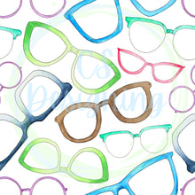 Load image into Gallery viewer, Glasses seamless pattern