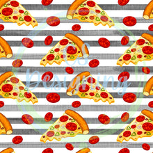 Load image into Gallery viewer, Pizza seamless pattern