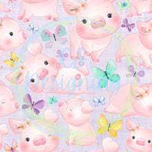 Load image into Gallery viewer, Pig seamless pattern