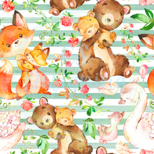 Load image into Gallery viewer, Mama & baby animal seamless pattern