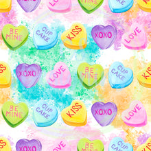 Load image into Gallery viewer, Heart candy seamless pattern
