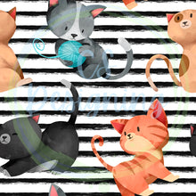 Load image into Gallery viewer, Cats seamless pattern