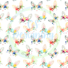 Load image into Gallery viewer, Bunny faces seamless pattern