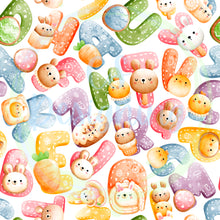 Load image into Gallery viewer, Easter letters seamless pattern