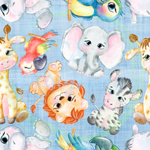 Load image into Gallery viewer, African animals seamless pattern