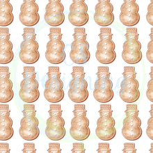 Load image into Gallery viewer, Gingerbread snowmen seamless pattern