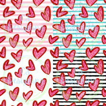 Load image into Gallery viewer, Heart seamless pattern