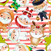 Load image into Gallery viewer, Santa seamless pattern