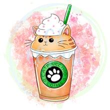 Load image into Gallery viewer, Animal coffees PNG (dog and cat)
