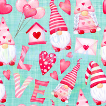 Load image into Gallery viewer, Gnome love seamless pattern