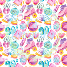 Load image into Gallery viewer, 90’s essentials seamless pattern