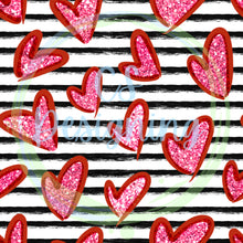 Load image into Gallery viewer, Heart seamless pattern