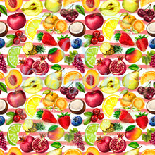 Load image into Gallery viewer, Mixed fruit seamless pattern