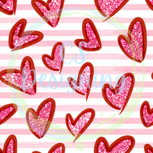 Load image into Gallery viewer, Heart seamless pattern
