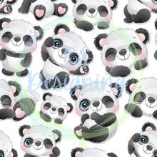 Load image into Gallery viewer, Panda seamless pattern