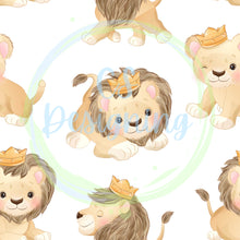 Load image into Gallery viewer, Lion seamless pattern