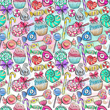 Load image into Gallery viewer, Hard candy seamless pattern
