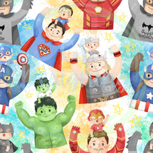 Load image into Gallery viewer, Super dad seamless pattern
