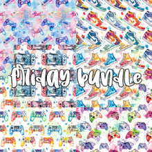 Load image into Gallery viewer, Friday bundle seamless pattern
