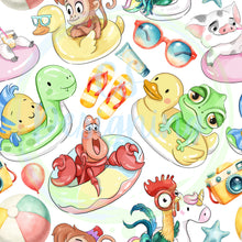 Load image into Gallery viewer, Sidekicks Summer seamless pattern
