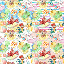 Load image into Gallery viewer, Sidekicks Summer seamless pattern
