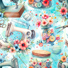 Load image into Gallery viewer, Sewing essentials seamless pattern
