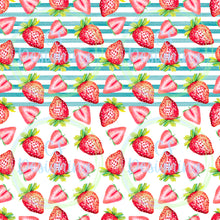 Load image into Gallery viewer, Strawberry seamless pattern
