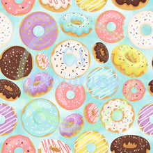 Load image into Gallery viewer, Donuts seamless pattern
