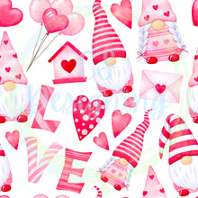Load image into Gallery viewer, Gnome love seamless pattern
