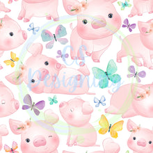 Load image into Gallery viewer, Pig seamless pattern
