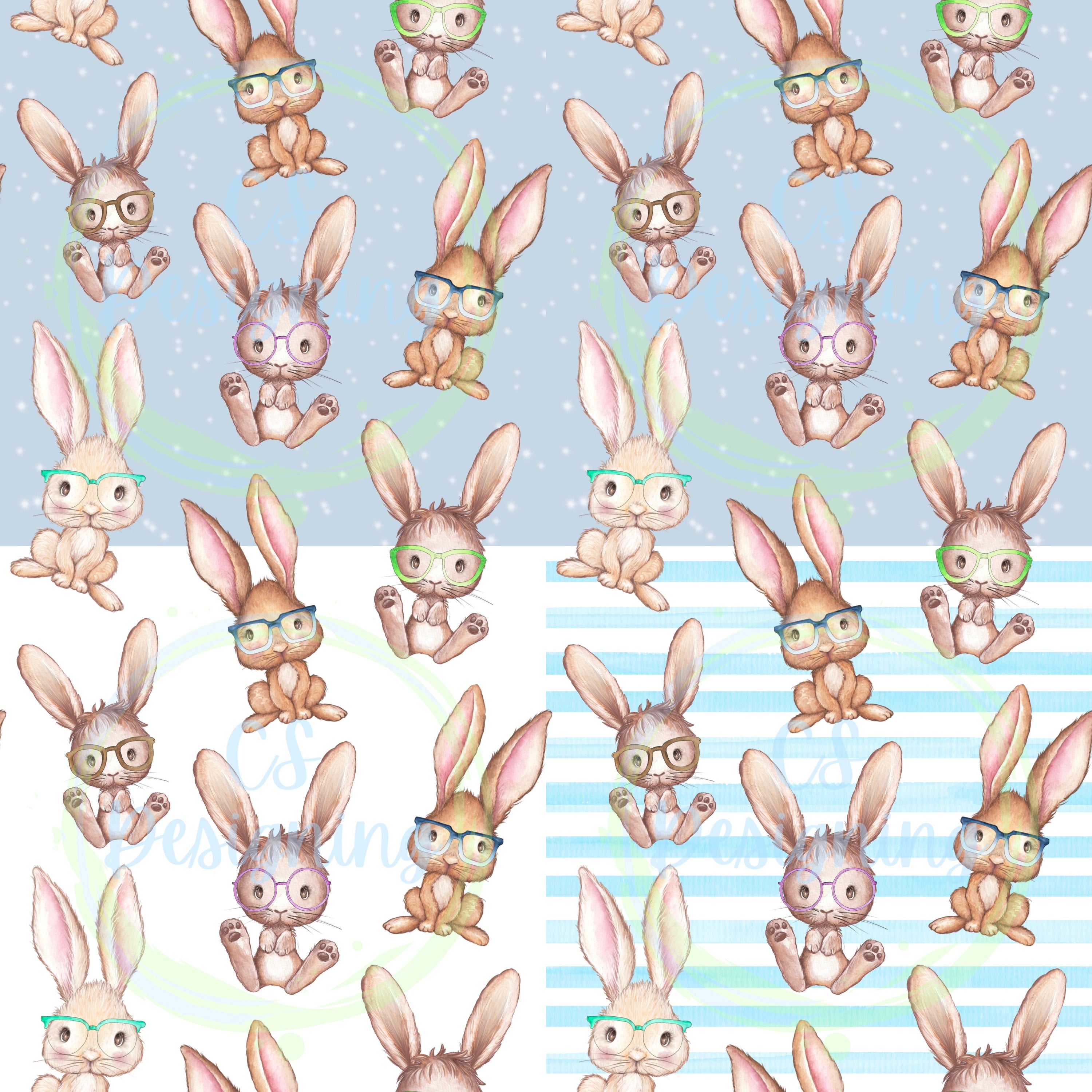 Bunny pattern – Csdesigning18