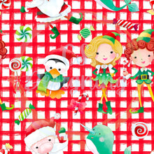 Load image into Gallery viewer, Elf seamless pattern
