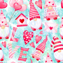 Load image into Gallery viewer, Gnome love seamless pattern
