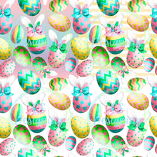 Load image into Gallery viewer, Bunny eggs seamless pattern
