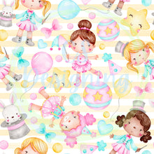 Load image into Gallery viewer, Circus friends pattern

