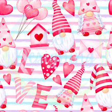 Load image into Gallery viewer, Gnome love seamless pattern
