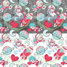 Load image into Gallery viewer, Astronaut seamless pattern
