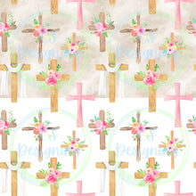 Load image into Gallery viewer, Cross seamless pattern
