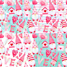 Load image into Gallery viewer, Gnome love seamless pattern
